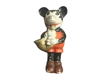 Mickey Mouse Collectible: Retro 1930s Porcelain Bisque (japan Made