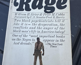 Black Rage Memoir: African American Psychology and History (1976 Bantam Paperback)