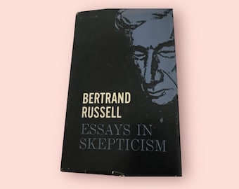 Ensayos sobre el escepticismo de Bertrand Russel (Tapa dura, 1962) DJ Philosophy Classics