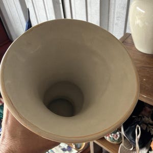 MacKenzie-Childs Heather Vase: Hand-Painted Floral Art Pottery Cottagecore Home Decor image 6