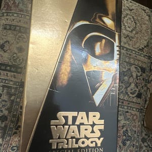 Star Wars Trilogy VHS Gold Box Set Special Edition THX Sealed 1997