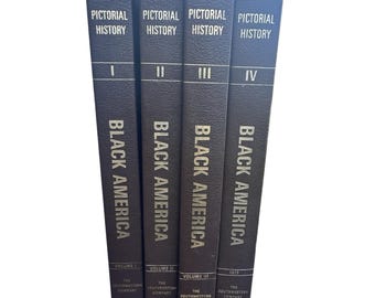 Ebony Pictorial History of Black America, Vol. 1-4