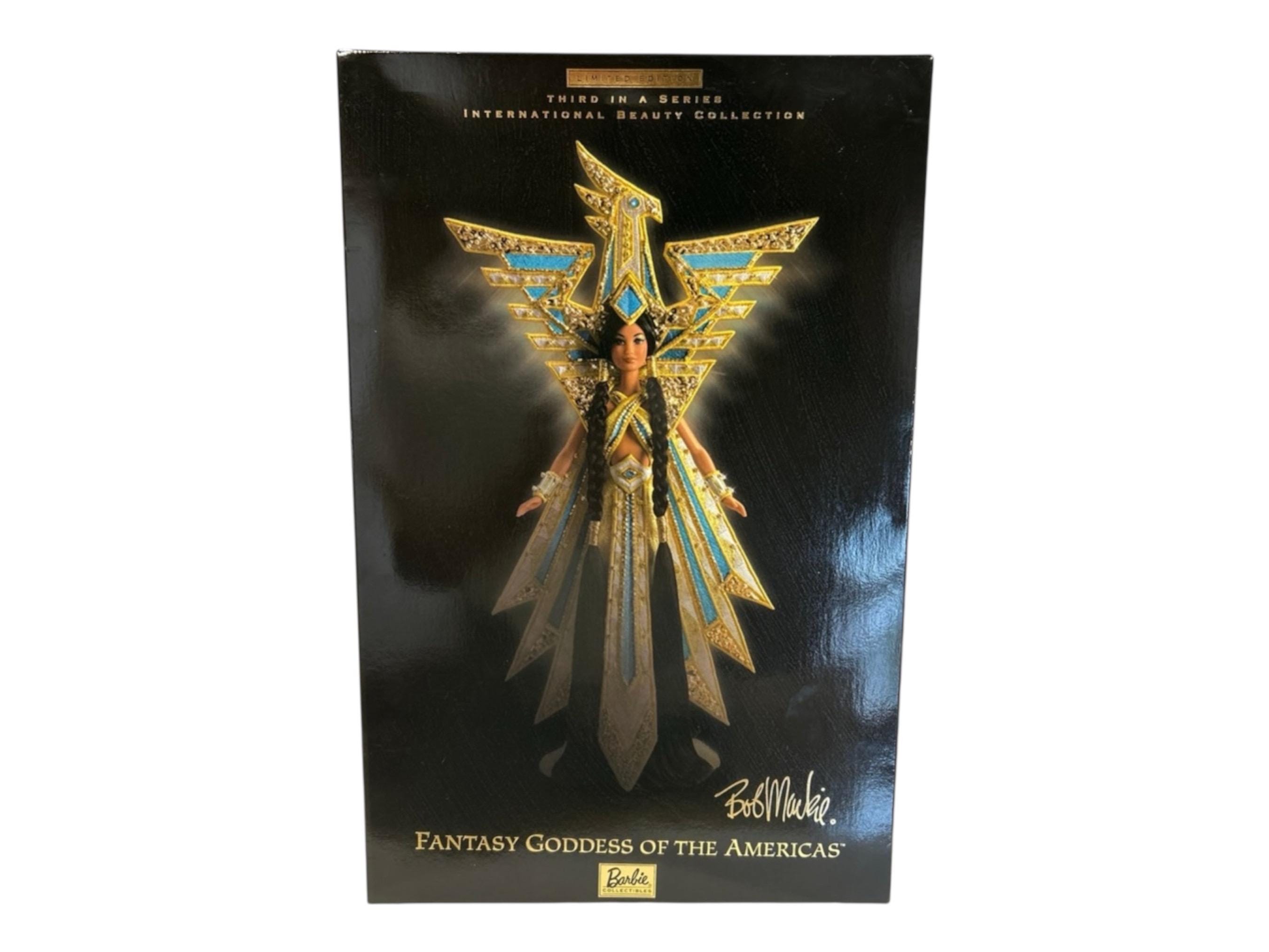 2001 Barbie Collectibles - Bob Mackie International Beauty Collection - Fantasy Goddess of Arctic Barbie