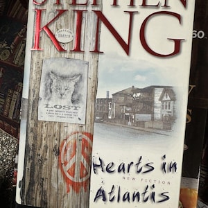 Hearts in Atlantis by Stephen King (1999 Hardcover) First Edition First Printing