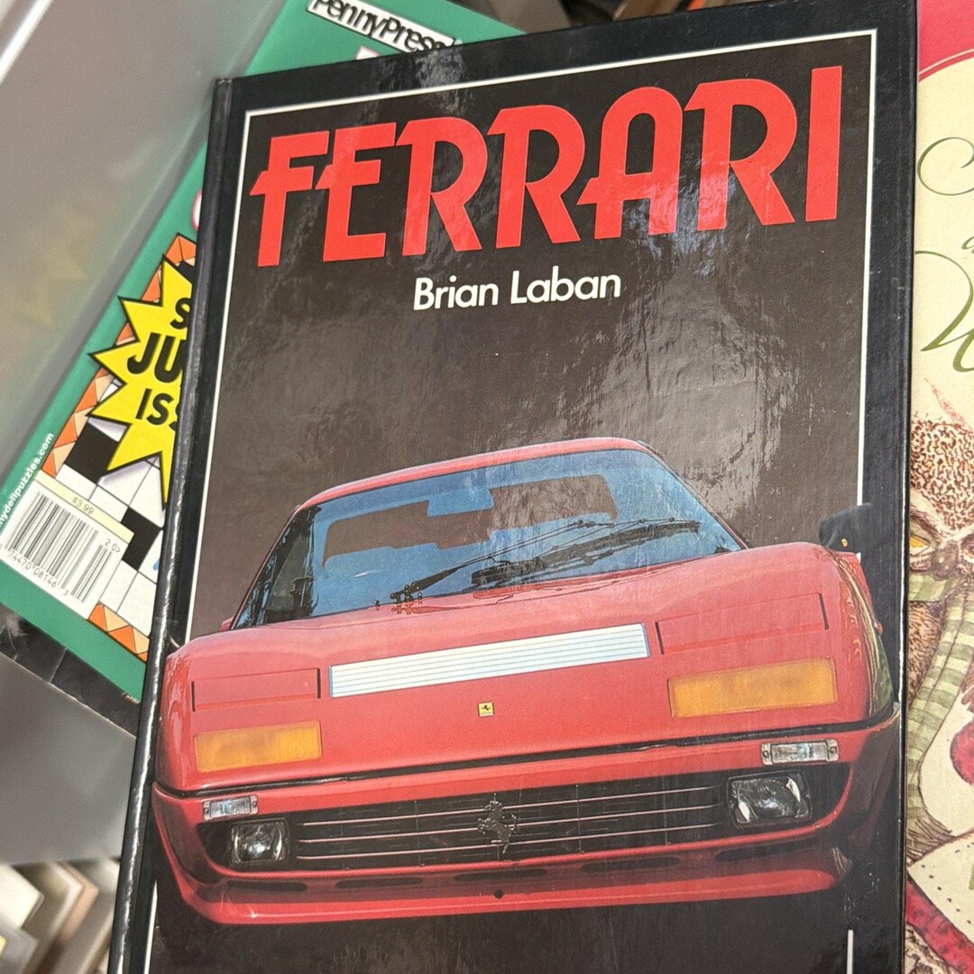 Ferrari by Brian Laban Hard Cover Book NICE - Etsy