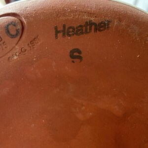 MacKenzie-Childs Heather Vase: Hand-Painted Floral Art Pottery Cottagecore Home Decor image 5