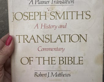 Joseph-Smith-Bibelübersetzungsbuch (historischer Kommentar, Schutzumschlag)