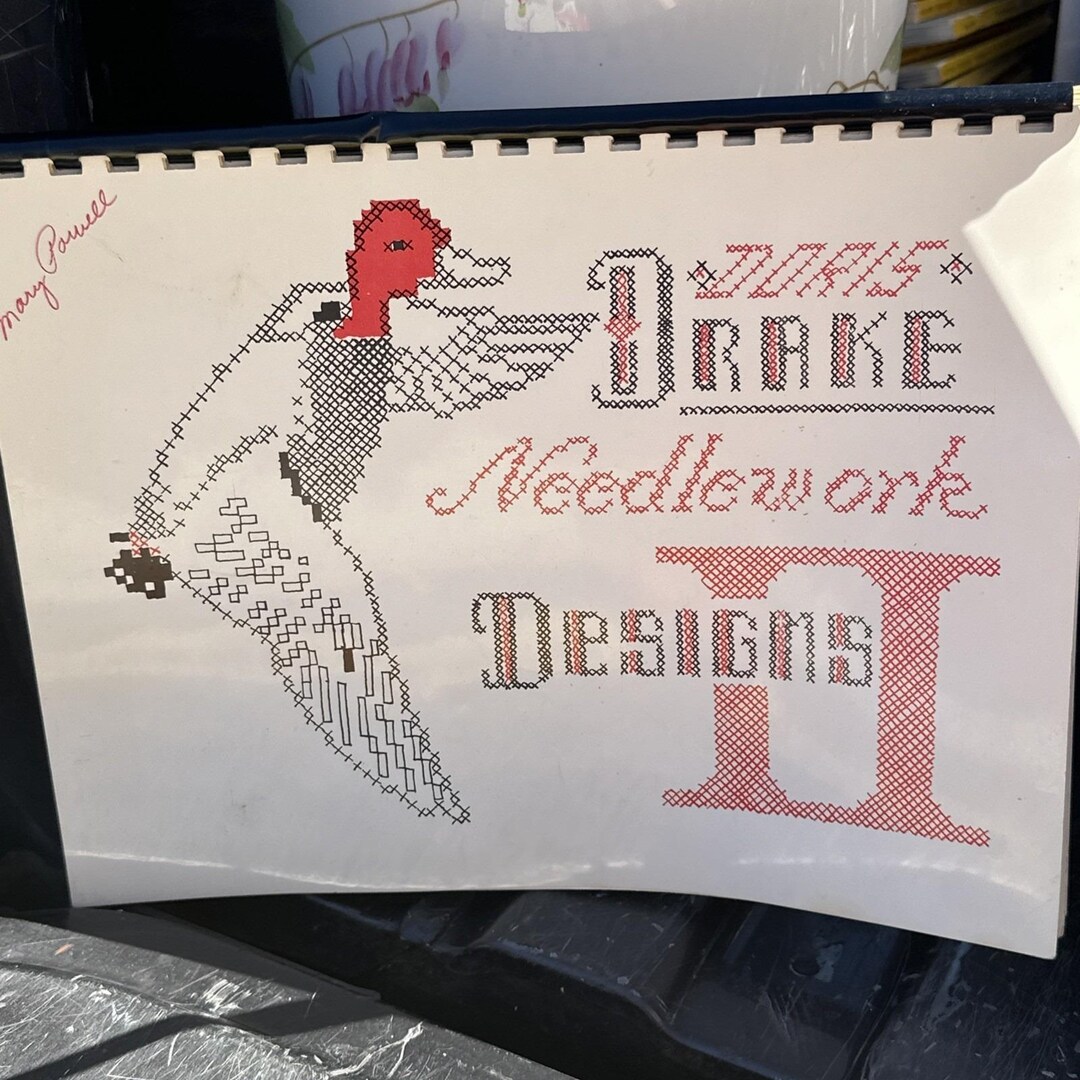 Vintage Doris Drake Cross Stitch Book: Classic Needlework Designs ...