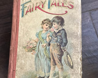 Favorite Fairy Tales Book: Old English Stories (Early 1900s Hardcover)