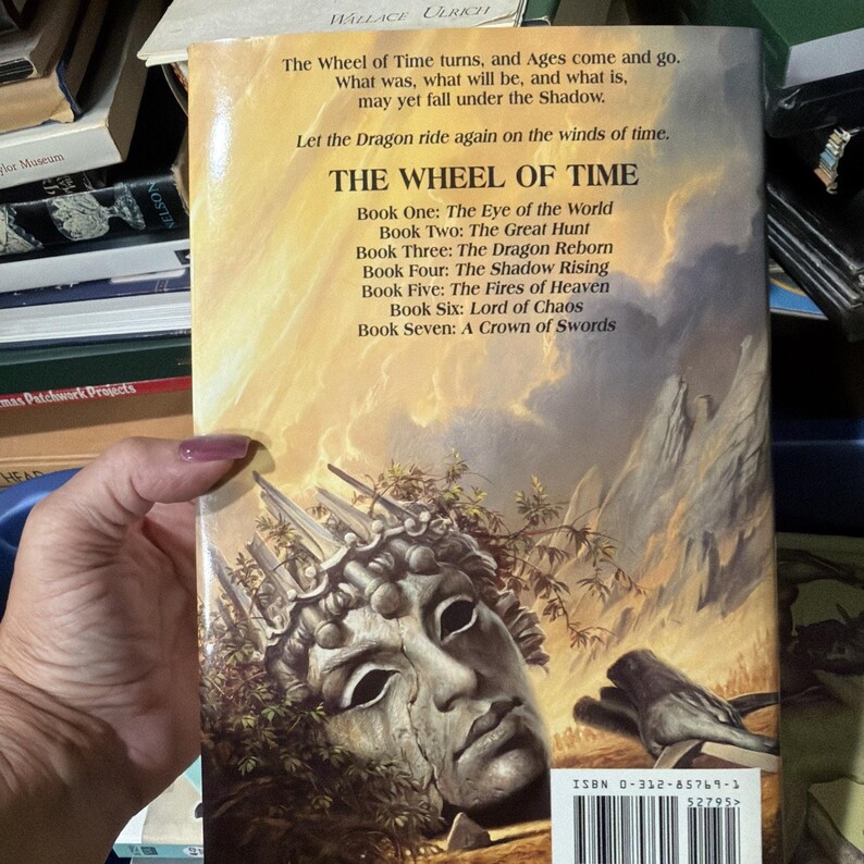 Wheel Of Time Novel Robert Jordan Path Of Daggers First Edition Hardcover image 5