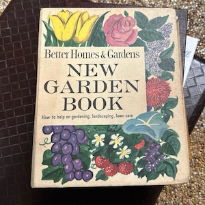 1968 New Garden Book Better Homes vintage book