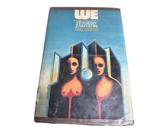 We by Yevgeny Zamyatin 1972 1st Edition HC DJ Vintage Viking Press RARE