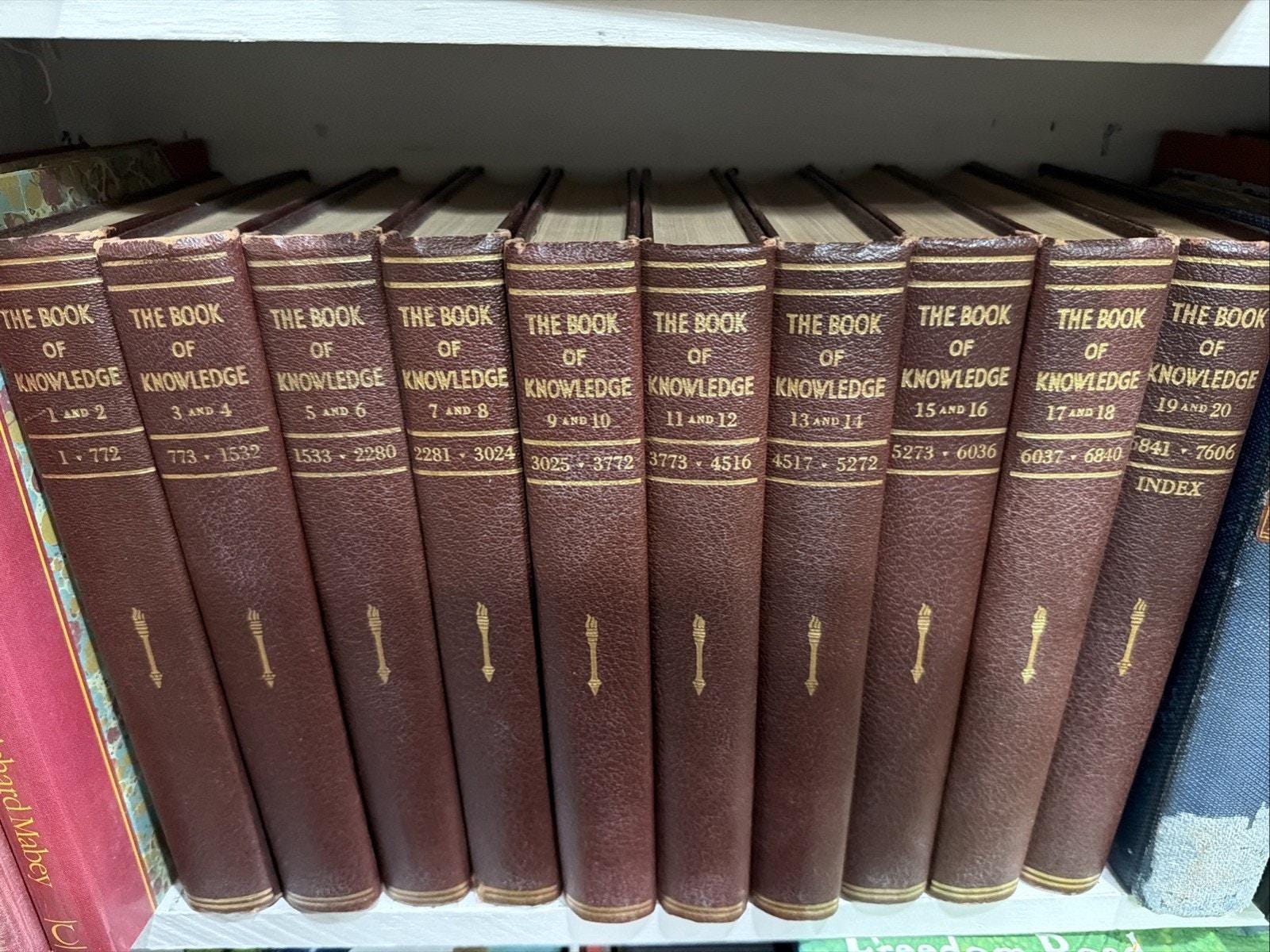 1950s World Book Encyclopedia Sets - Etsy