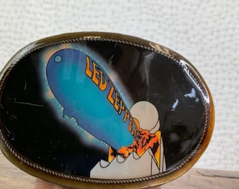 Vintage 1977 Led Zeppelin Belt Buckle