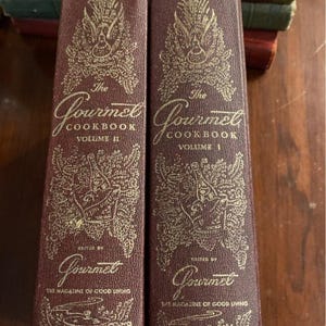 The Gourmet Cookbook Vol. 1 & 2 Vintage