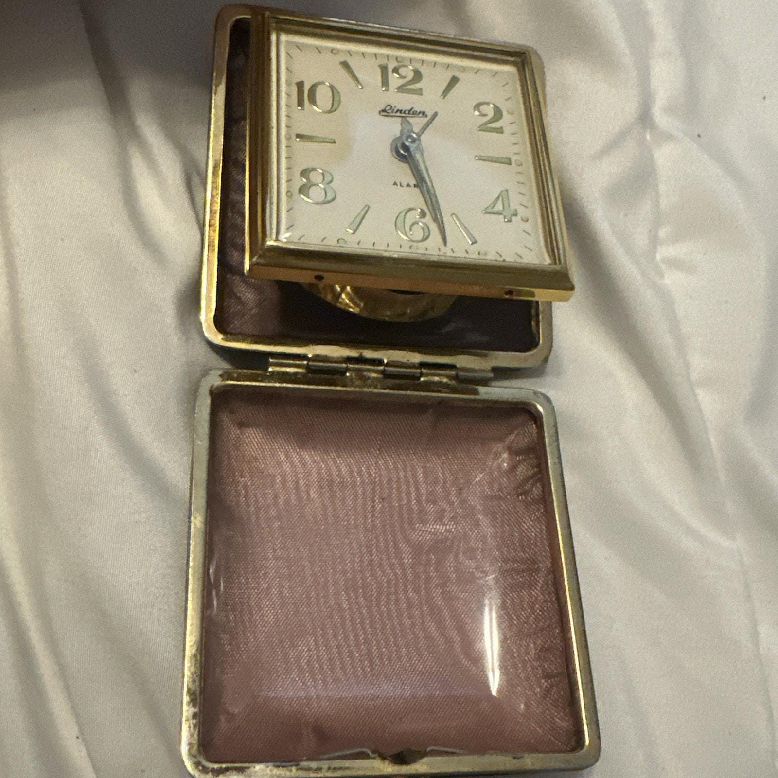 Linden Travel Alarm Clock Germany 1940-1950 - Etsy