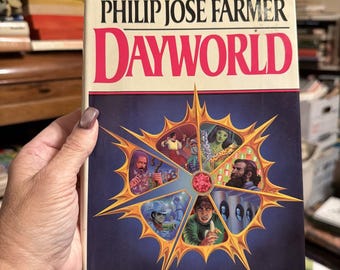 Philip Jose Farmer Dayworld Hardcover 1985 First Edition Sci Fi Novel Vintage Science Fiction Book