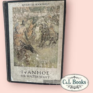 1923 IVANHOE Sir Walter Scott 1ST ED E Boyd Smith Nice Antique