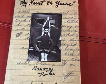 Sue Gerard Memoir: Granny’s Notes Vintage Hardcover - Signed Copy