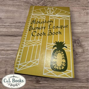 Houston Junior League Cook Book Favorite Recipes Texas HC Vintage