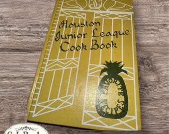 Houston Junior League Cook Book Favorite Recipes Texas HC Vintage