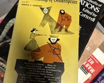 Il significato di Shakespeare Volume 1 Harold C. Goddard Libro in brossura 1960
