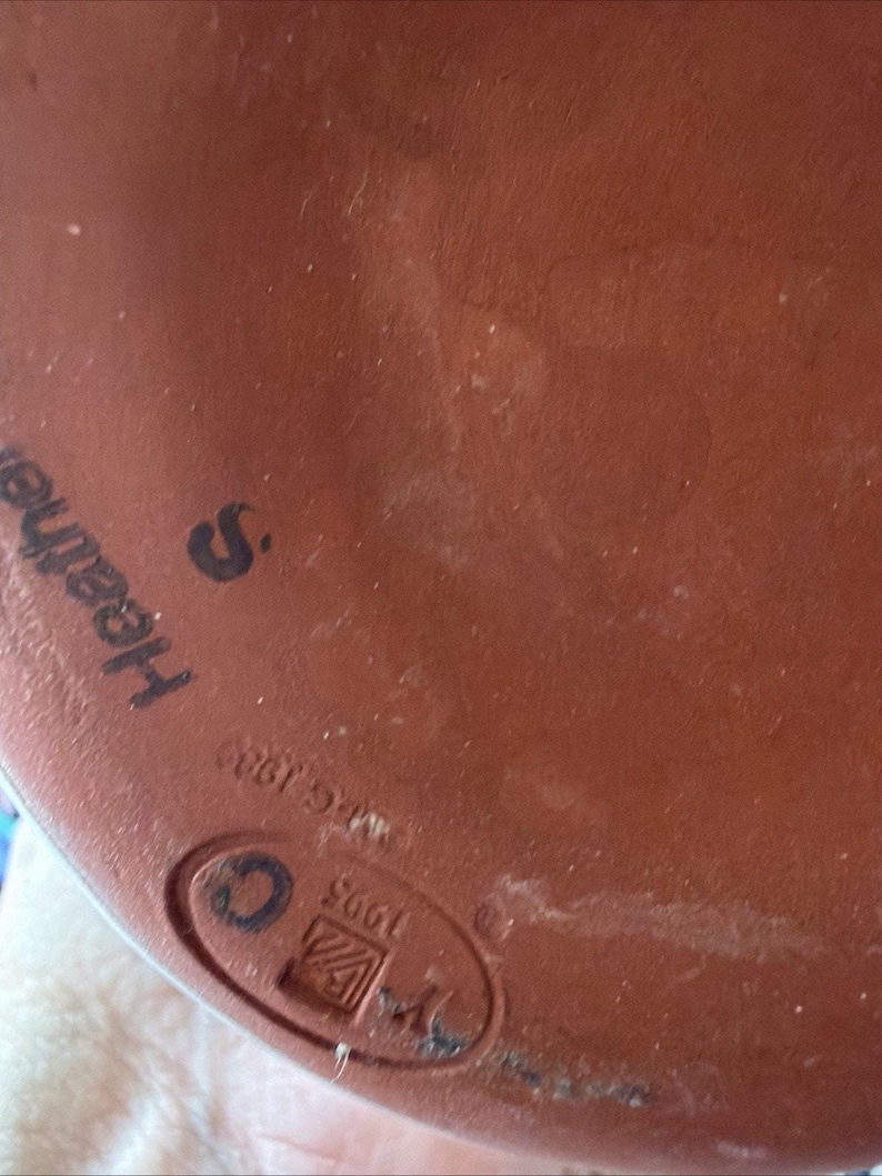 MacKenzie-Childs Heather Vase: Hand-Painted Floral Art Pottery Cottagecore Home Decor image 3