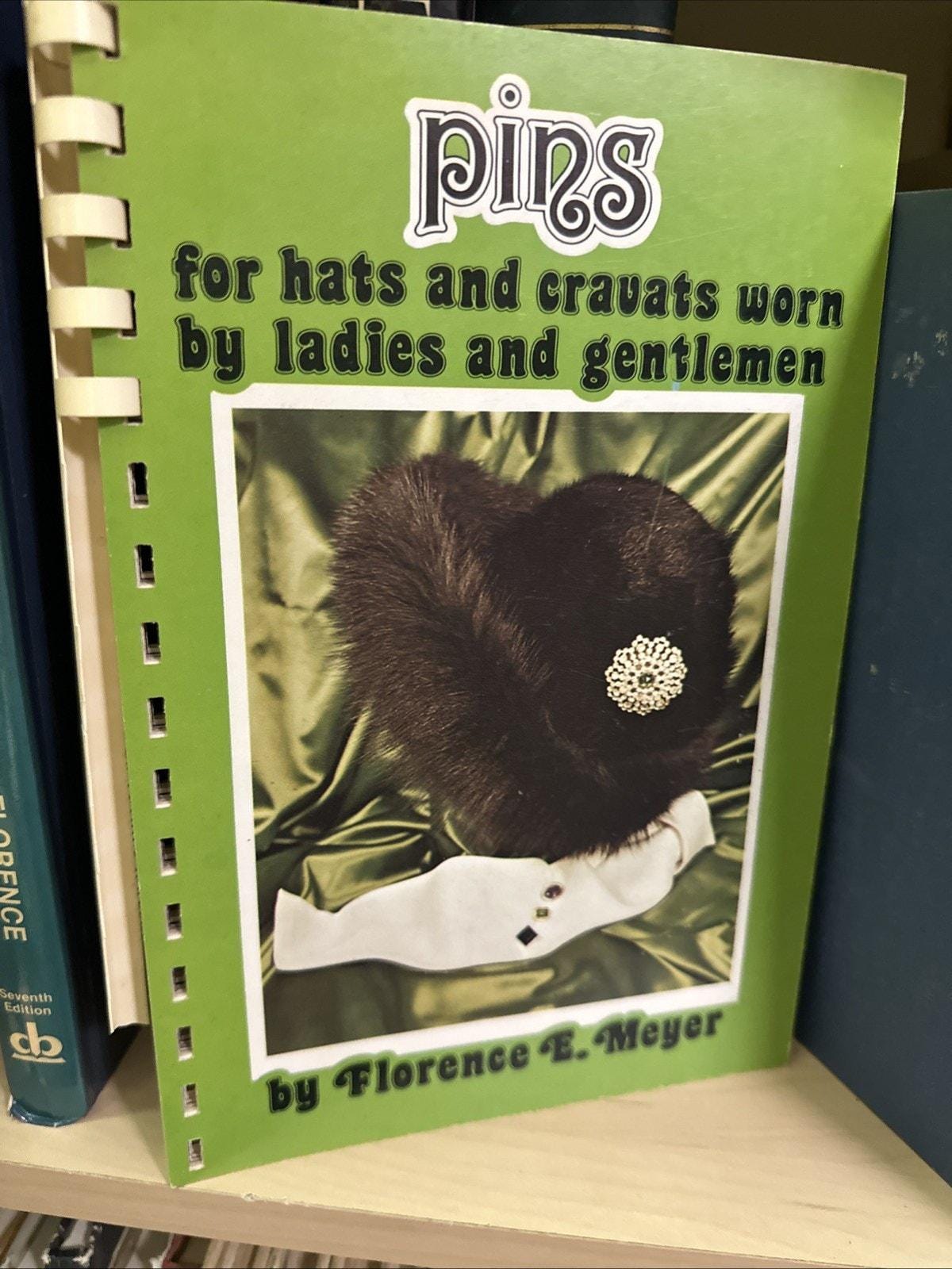 Pins for Hats and Cravats: Vintage Fashion History (1974 