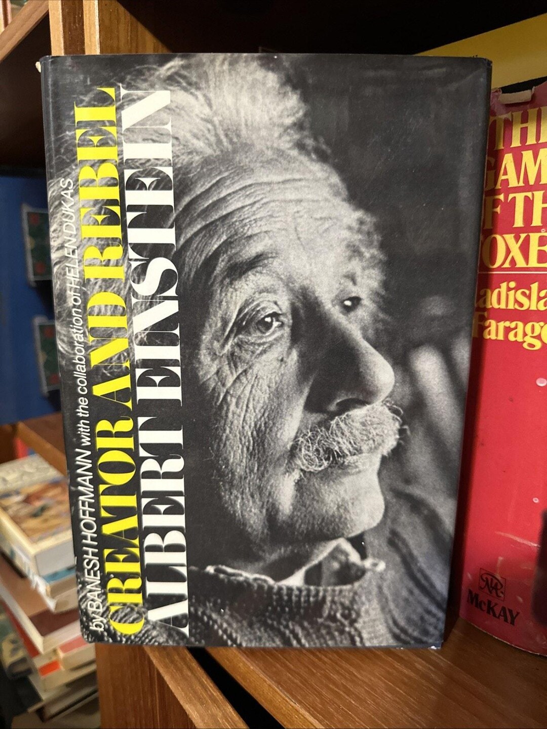 Albert Einstein Biography Book, Creator and Rebel (1972 Hardcover) - Etsy