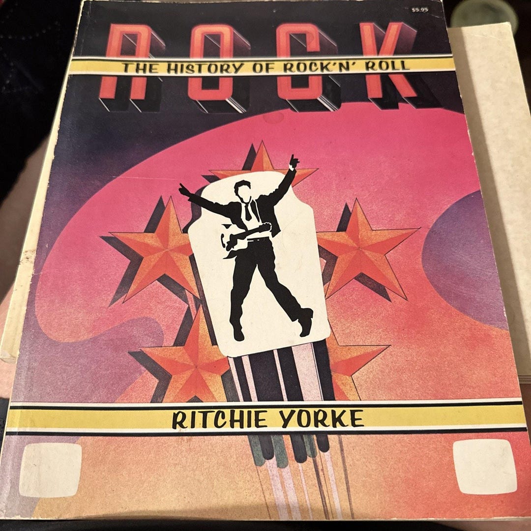 History of Rock N Roll by Ritchie York Book - Etsy