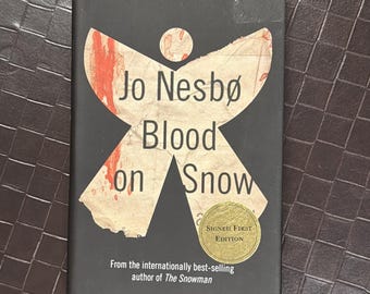Signed Blood on Snow jo nesbo Hardcover: First Editions