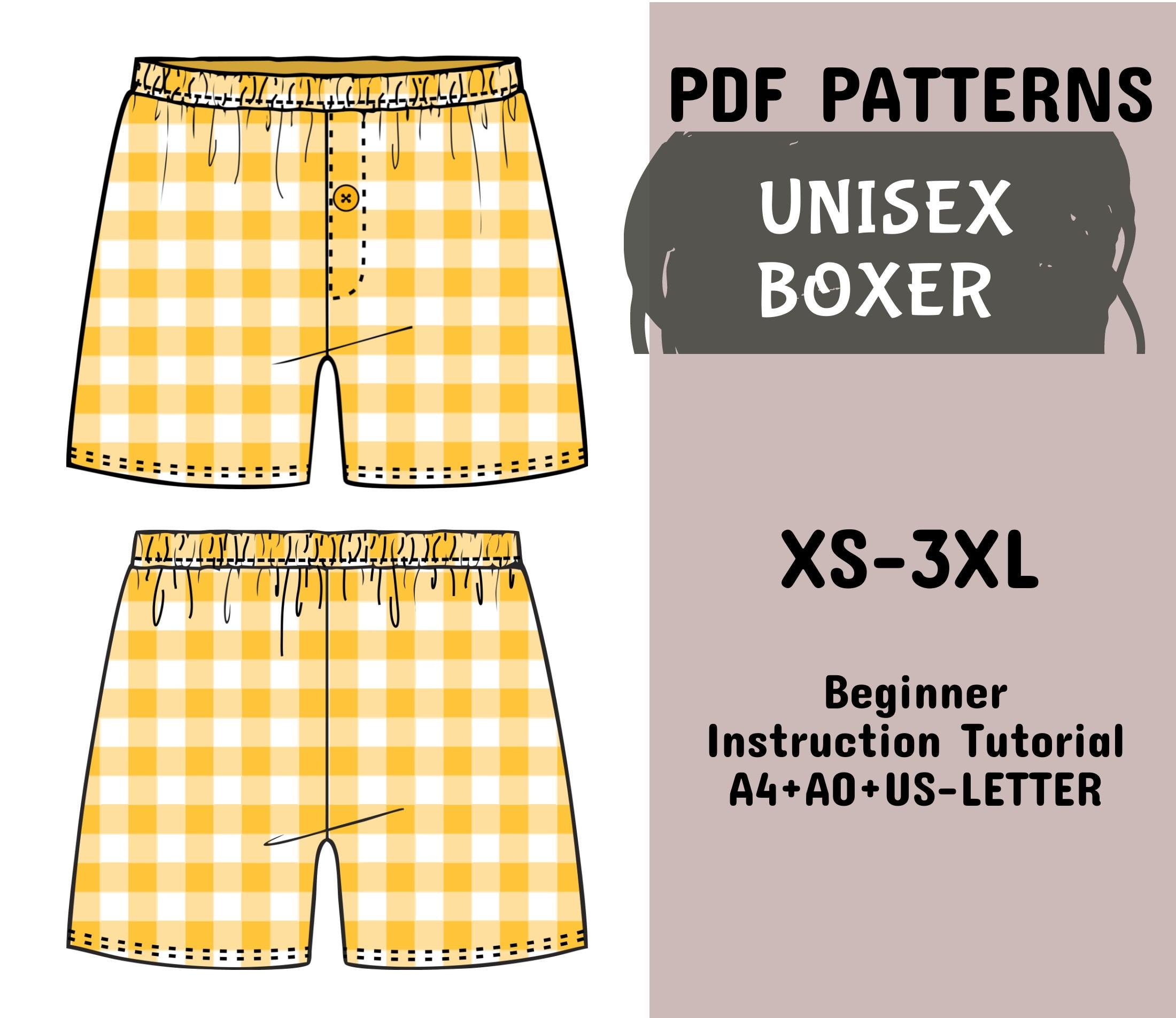 Mens boxer pattern España