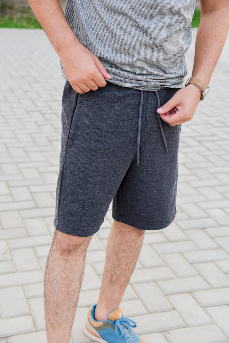 Mens Shorts Sewing Pattern, Mens Short Drawstring Waist, Men's Summer ...