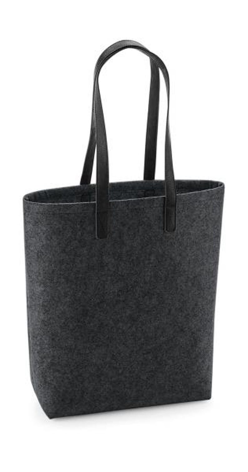 Personalized felt gift bag | Shopper with custom text | Gift bag with lettering | Hand-finished & individually printed bag Premium Filzta.dunkg