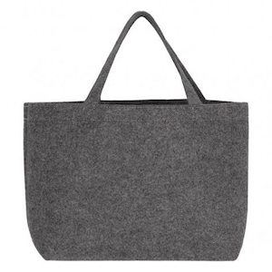 Personalized felt gift bag | Shopper with custom text | Gift bag with lettering | Hand-finished & individually printed bag image 15