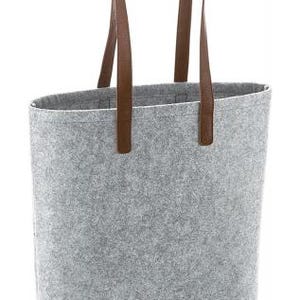 Personalized felt gift bag | Shopper with custom text | Gift bag with lettering | Hand-finished & individually printed bag Premium Filzta.hellg