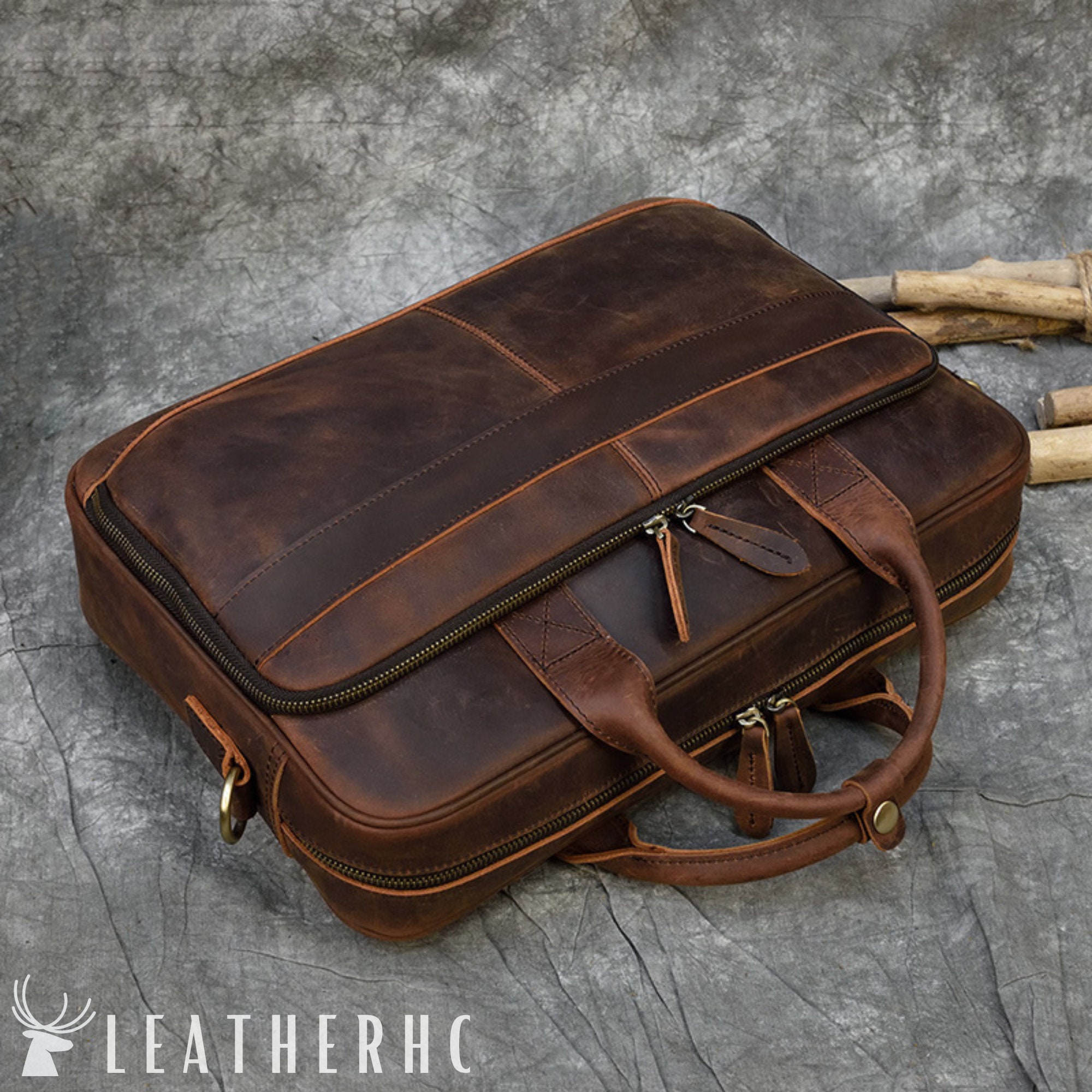 Купить Мужскую Сумку Из Толстой Кожи