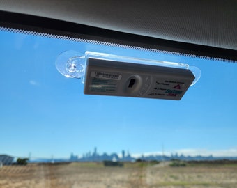 Removable FasTrak Flex and  E-ZPassToll acrylic holder