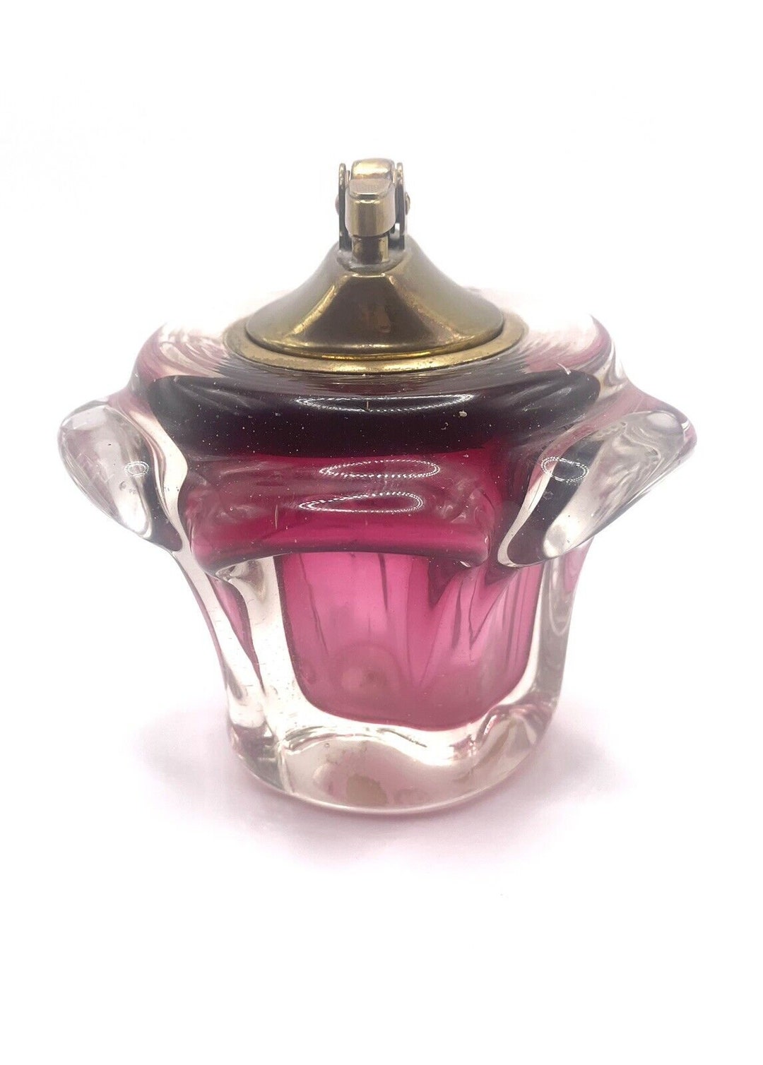 Vintage Murano Glass Tabletop Lighter Etsy