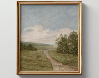 Landscape Art Print: Giclee Canvas of Original Oil Painting