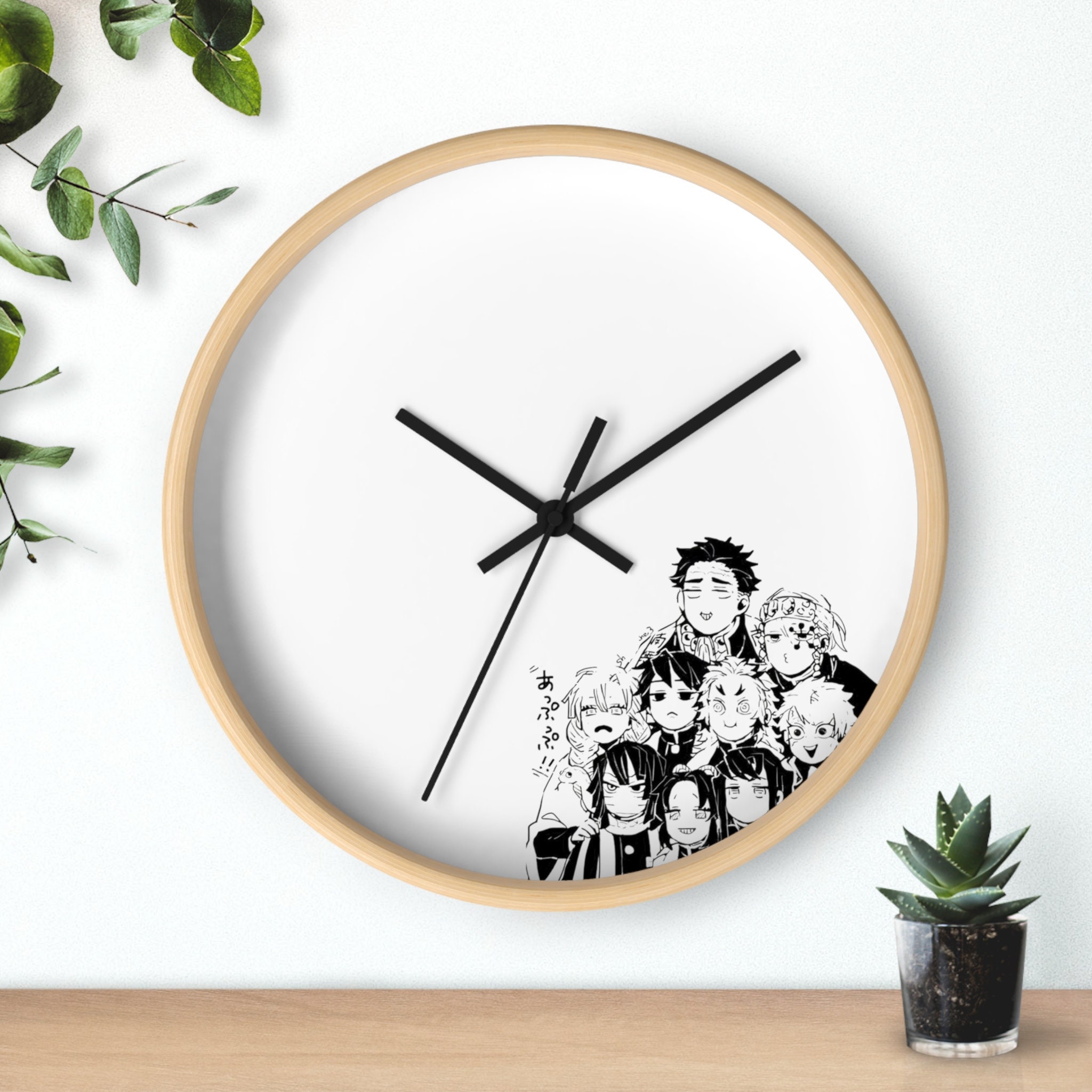 Not A Cartoon Text 10 InchRound Wall Clock with Numbers by TooLoud - Davson  Sales