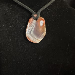 Pendentif en agate du lac Supérieur