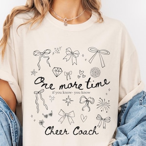 Cheer coach shirt, gift for cheer coach, cheerleader coach tee, cheer coach gift, coach game day t-shirt, thank you gift, funny coach tshirt