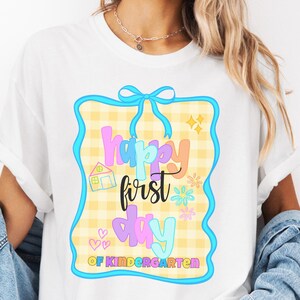 Kindergarten Teacher Shirt, Back to School Shirt, Gift for Teachers, Teacher Appreciation Gift, First Day of School T-Shirt, Teacher Shirt