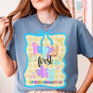 Kindergarten Teacher Shirt, Back to School Shirt, Gift for Teachers, Teacher Appreciation Gift, First Day of School T-Shirt, Teacher Shirt