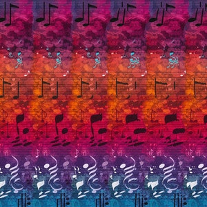 Musical G-Key 3D Symbol Stereogram (Magic Eye) image.