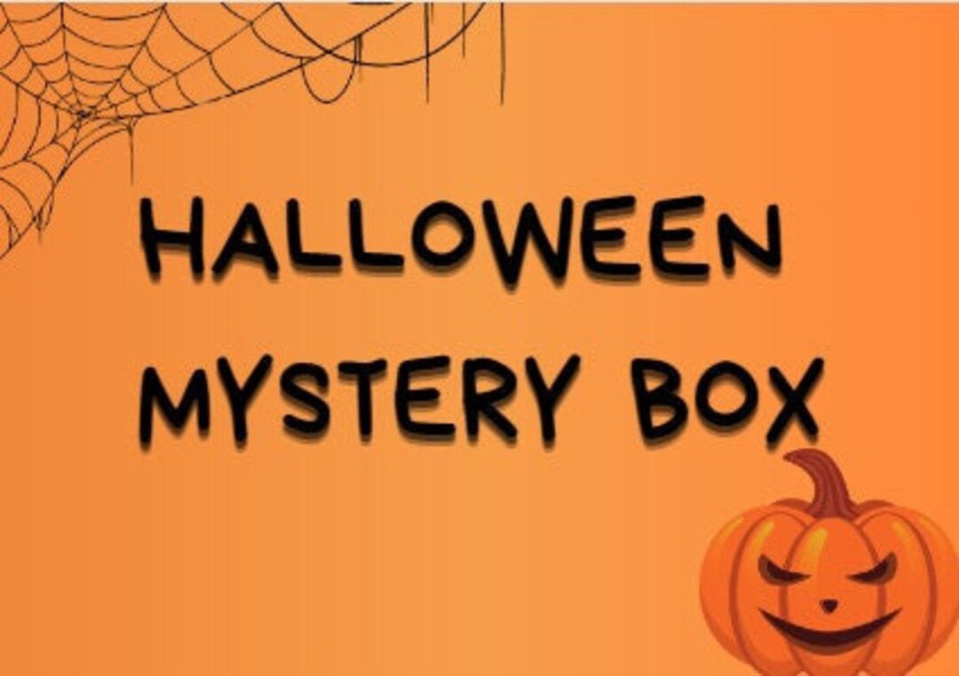 HALLOWEEN MYSTERY BOX Etsy