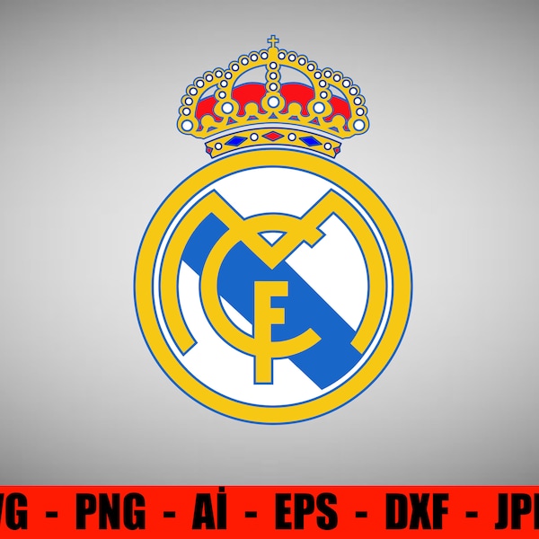 Real Madrid Logo | Digital File | Download Only | SVG, PNG