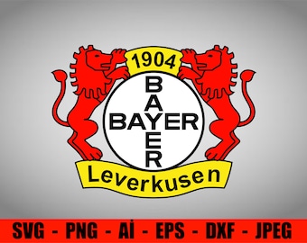 leverkusen l leverkusen svg l leverkusen png l all star, bundesliga, premier league, Digital Vector Cut File, Svg, Png, Pdf, Eps, Files