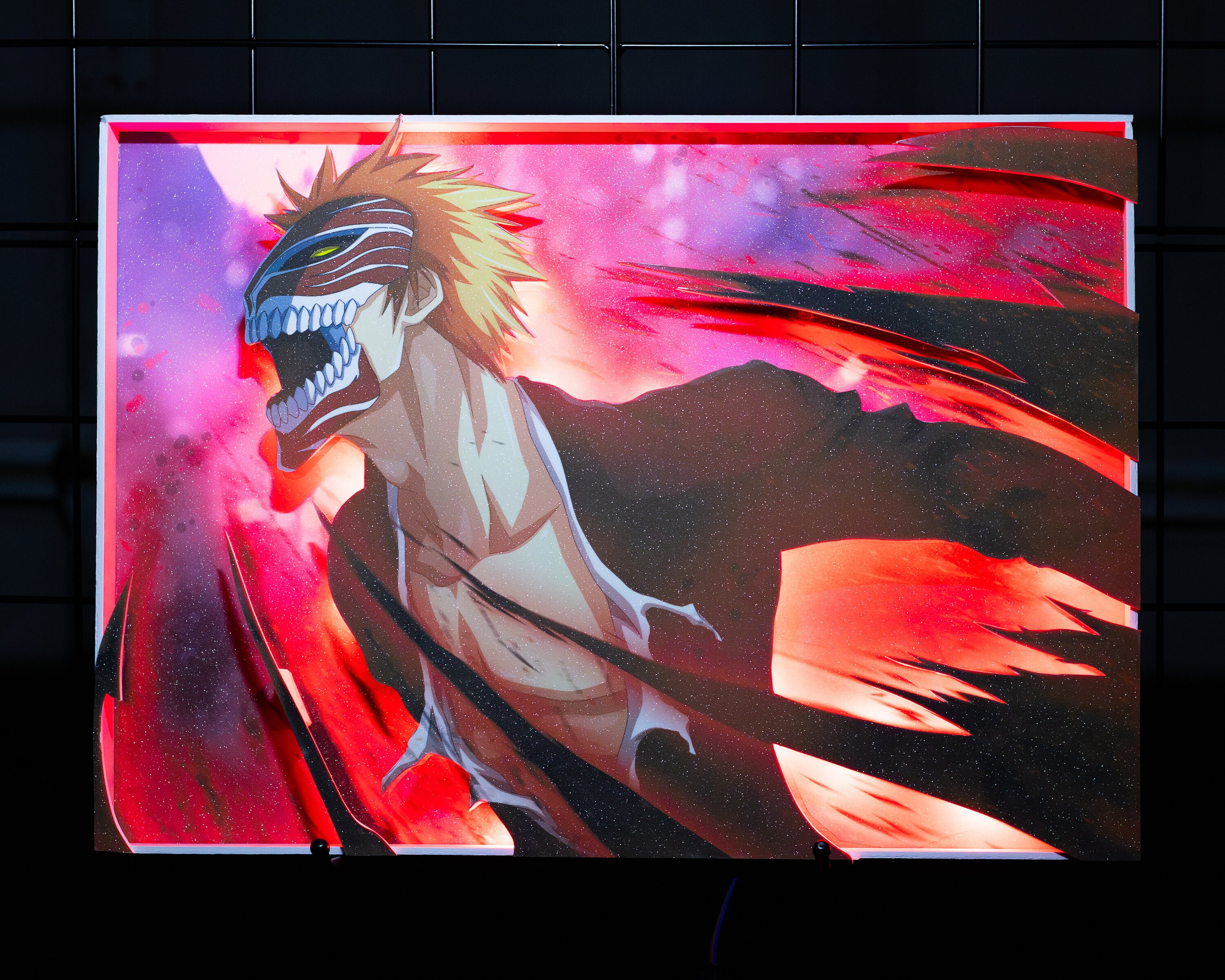 Bleach Ichigo Fullbring Bankai Metal Poster Metal Poster – Anime